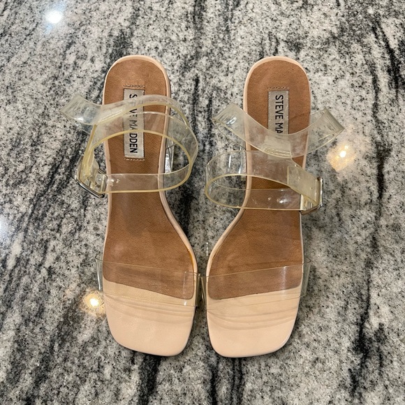 Steve Madden clear heels - Picture 2 of 8